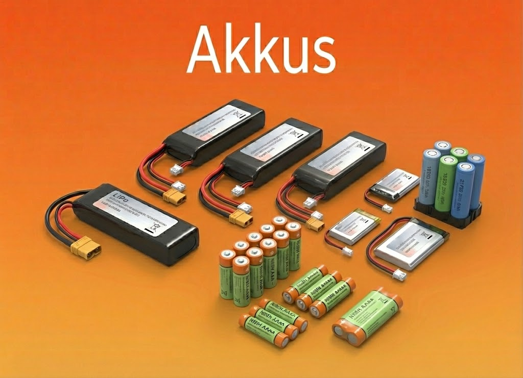 RC Modellbau Akkus: LiPo, NiMH und Li-Ion Akkupacks und Batterien