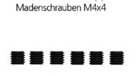 6463 | Madenschrauben M4x4 (6) BasicLine