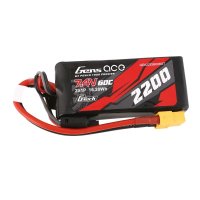 Gens ace G-Tech 2200mAh 7.4V 60C 2S1P Lipo Battery With...