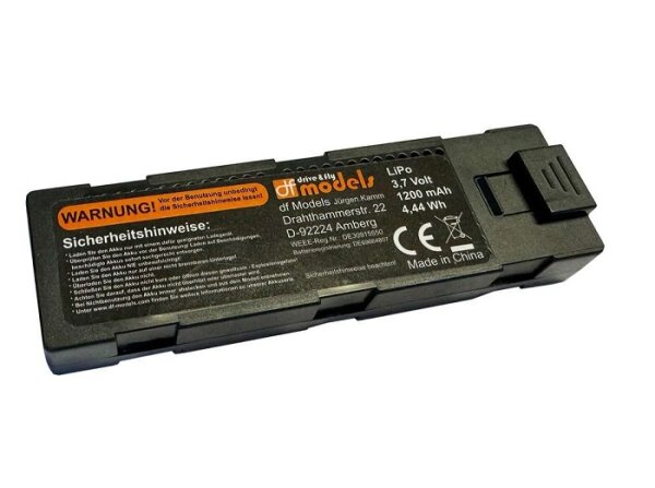 DF Models 9571 LiPo Akku 7,4V - 12mAh