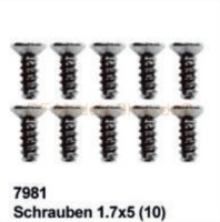DF Models 7981 Schrauben 1,7x5  (10)