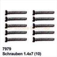 DF Models 7979 Schrauben 1,4x7  (10)
