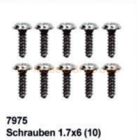 DF Models 7975 Schrauben 1,7x6  (10)