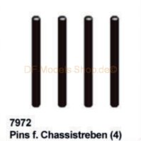 DF Models 7972 Pins für Chassis-Streben  (4)