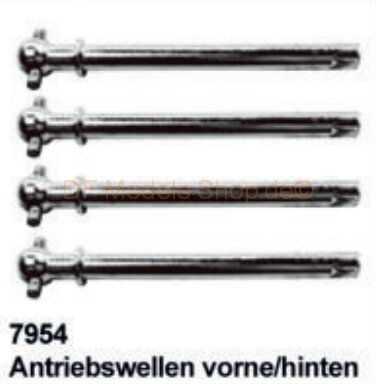 DF Models 7954 Antriebswellen vorne/hinten (4)