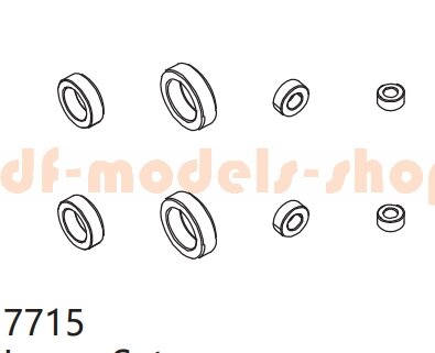 DF Models 7715 Lager-Satz