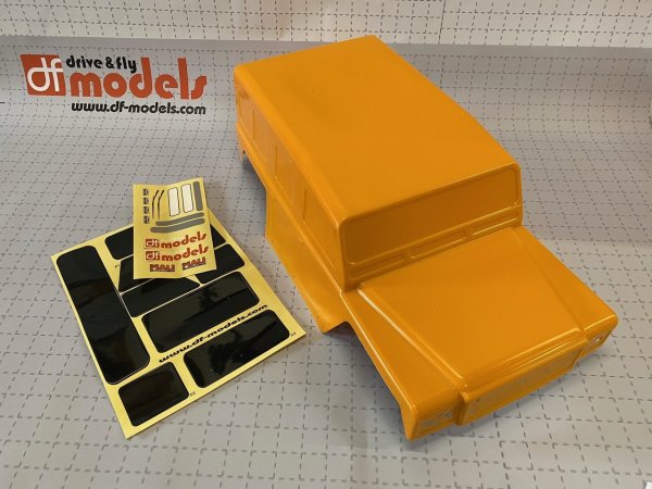 DF Models 7162 | Karosserie DF-4J orange (ohne Anbauteile)