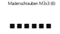 DF Models 6462 | Madenschrauben M3x3 (6)