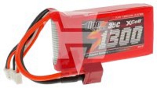 Lipo Akku 2S - 7,4 Volt - 1300mAh - T-Plug/