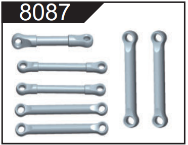 Spur-/Lenkstangen Z06-DF06 Light