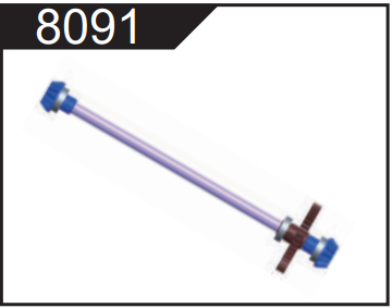 Mittelwelle kpl. zu Z06-DF06 Light