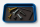 Magnetische Schraubenablage Blau