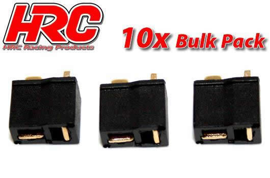 Stecker - Mini Ultra T (Deans Kompatible) - weibchen (10 Stk.) - Gold