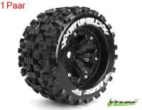 MT 3.8 UPHILL 1/8 Sport   Felge schwarz (2) 17mm TRAXXAS, HPI / 0 Offset / LOUISE