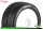 Louise RC - T-TURBO - 1-8 Truggy Komplettradsatz - Fertig Verklebt - Super Soft - Dish Felgen Weiss - 1/2"-Offset - Hex 17mm - L-T3112VWH