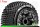 Louise RC - ST-HORNET - 1-16 Truck Komplettradsatz - Fertig Verklebt - Sport - Felgen 2.2 Schwarz-Chrom - Hex 12mm - L-T3172SBC