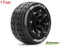 ST-ROCKET 2.2 soft Reifen auf Felge schwarz (2) *J* TRX...