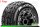 Louise RC - ST-ROCKET - 1-16 Truck Komplettradsatz - Fertig Verklebt - Sport - Felgen 2.2 Schwarz-Chrom - Hex 12mm - L-T3188SBC