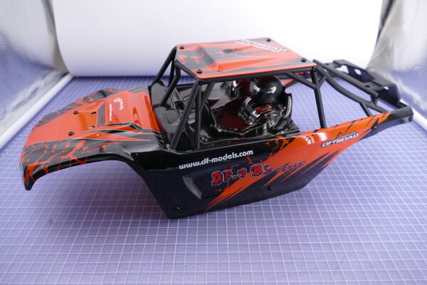 Karosserie zu 3079  ohne Überrollbügel und Fahrerfiguren.