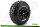 CR-GRIFFIN 2.2 supersoft   Felge schwarz (2) 12mm Crawler LOUISE