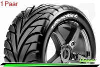 Louise RC - T-ROCKET - 1-8 Truggy Komplettradsatz -...