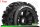 Louise RC - B-ULLDOZE -  1-5 Buggy Komplettradsatz - Montiert - Sport - Bead-Lock Felgen Schwarz - Hex 24mm - Vorne - L-T3268B