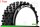 Louise RC - B-ROCK - 1-8 Buggy Komplettradsatz - Fertig Verklebt - Soft - Dish Felgen Weiss - Hex 17mm - L-T3270SW