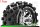 Louise RC - MT-MCROSS - 1-10 Monster Truck --Inhalt: 2 Reifen-- Fertig Verklebt - Sport - Felgen 2.8 Chrom - 1/2-Offset - Hex 12mm - L-T3274SCH