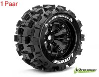 MT 3.8 MCROSS 1/8 Sport   Felge schwarz (2) 17mm TRAXXAS,...