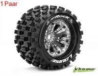 MT 3.8 ROCK 1/8 Sport   Felge chrome (2) 17mm TRAXXAS,...