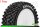 Louise RC - E-UPHILL - 1-10 Buggy Komplettradsatz - Fertig Verklebt - Soft - Dish Felgen Weiss - Hex 12mm - Hinten - L-T3279SWKR