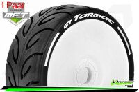 Louise RC - MFT - GT-TARMAC - 1-8 Buggy --Inhalt: 2 Reifen-- Fertig Verklebt - Soft  - Dish Felgen Weiss - Hex 17mm - L-T3285SW