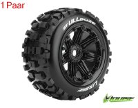 ST-ULLDOZE Sport-Compound   Felge schwarz (2) 17mm TRX,...