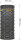 Louise RC - SC-UPHILL - 1-5 Short Course Truck Komplettradsatz - Montiert - Sport - Bead-Lock Felgen Schwarz - Hex 24mm - Hinten - L-T3293B