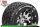 Louise RC - MFT - ST-ROCKET - 1-10 Monster Truck Komplettradsatz - Montiert - Sport - Bead-Lock 2.8 Felgen Schwarz-Chrom - 0-Offset - Hex 12mm  - L-T3311SBC