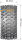 Louise RC - MFT - ST-UPHILL - 1-10 Monster Truck Komplettradsatz - Montiert - Sport - Bead-Lock 2.8 Felgen Schwarz-Chrom - 1/2-Offset - Hex 12mm  - L-T3313SBCH