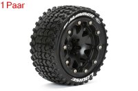 MFT ST-HUMMER Bead-Lock-Felge schwarz 1/2 Offset (2) 12mm...