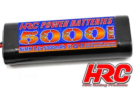 Akku - 6 Zellen - NiMH - 7.2V 5000mAh - Stick - Ultra T - 130x45x25mm