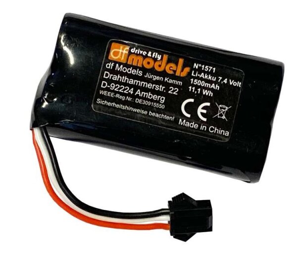 1571 | Akku 7,4 Volt - 1500mAh LiIon