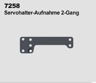 DF Models 7258 | Servohalter-Aufnahme 2-Gang