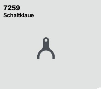 DF Models 7259 | Schaltklaue 2-Gang
