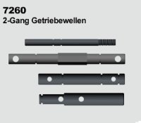 DF Models 7260 | Getriebewellen 2-Gang