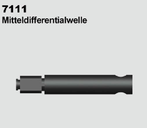DF Models 7111 | Welle Mitteldifferential