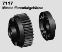 DF Models 7117 | Mitteldiff.-Gehäuse/ -zahnrad