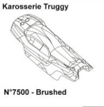 Karosserie Destructor BR brushed