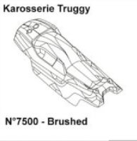 DF Models 7500 | Karosserie Destructor BR brushed