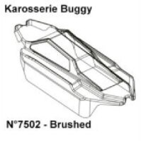 DF Models 7502 | Karosserie Destructor BBR brushed