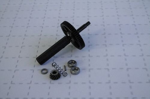DF Models 7510 | Hauptzahnrad-/Kegelradeinheit hinten (Stahl)