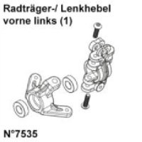DF Models 7535 | Radträger-/ Lenkhebel vorne links (1)
