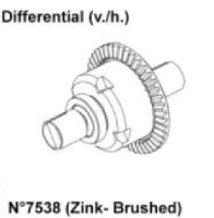 DF Models 7538 | Differential (Zink)